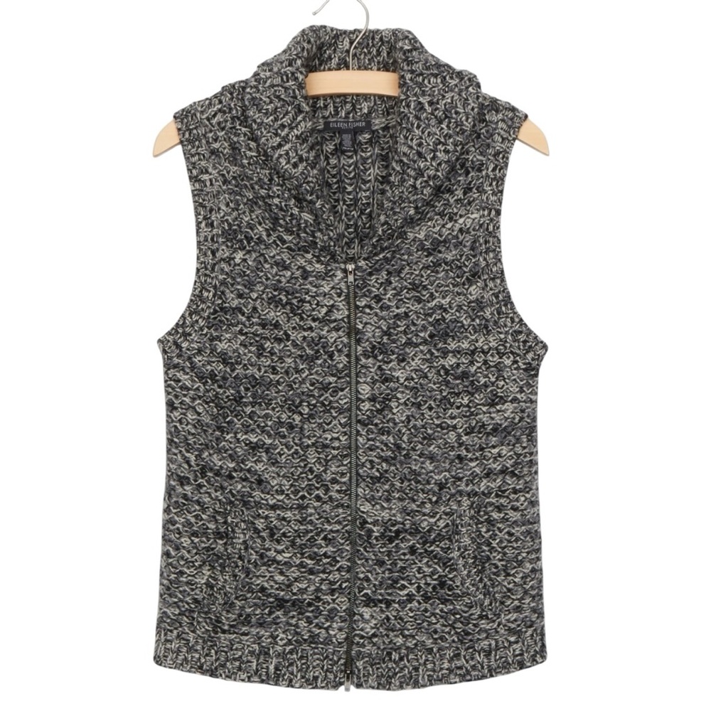 Eileen Fisher Yak + Merino Sweater Vest